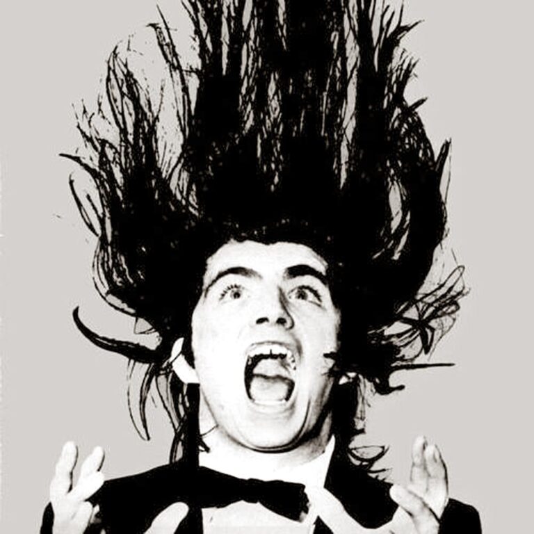 Screaming drunk long hair