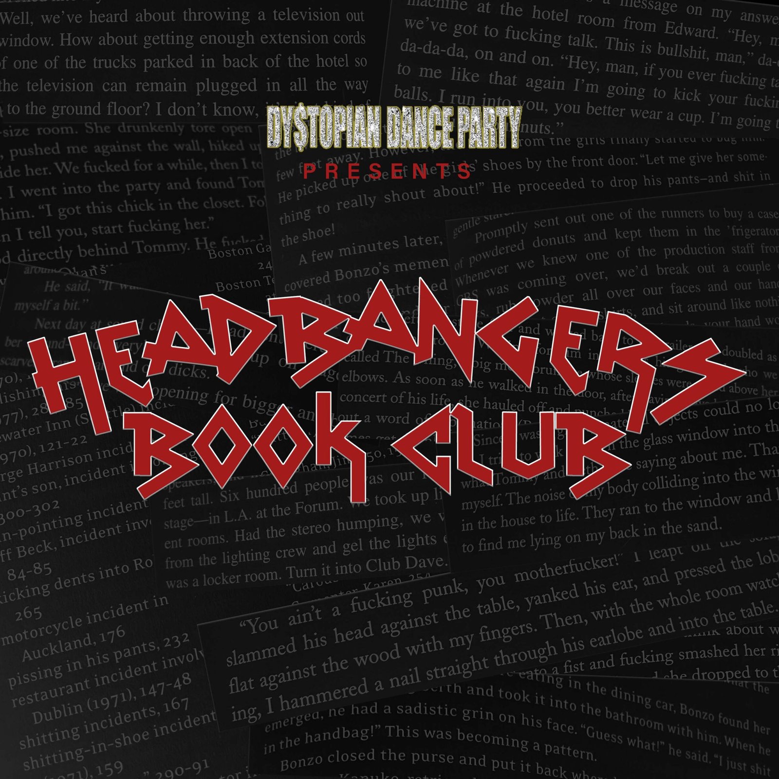 Headbangers Book Club podcast artwork